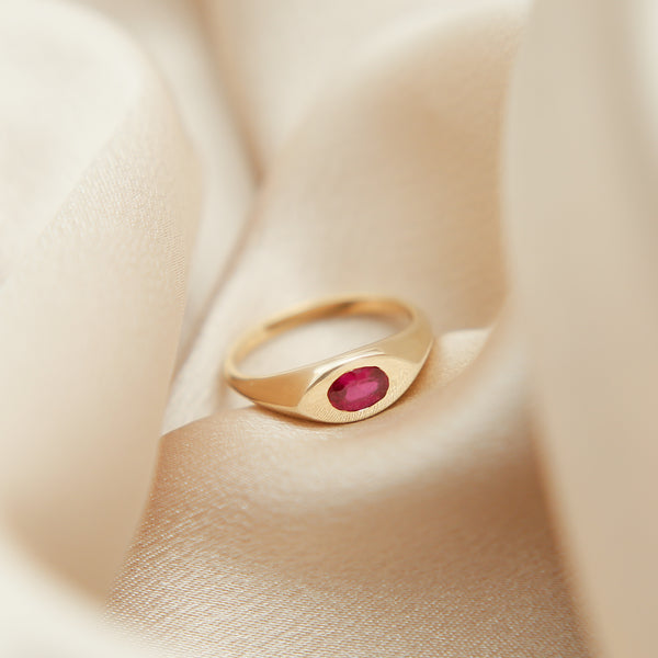 14K Kira Ring Ruby