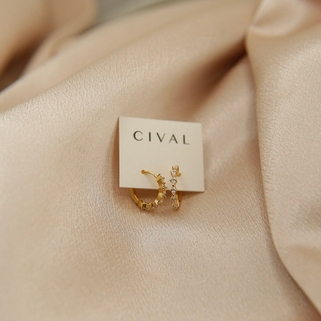 *new* Sabrina | Huggie Hoop