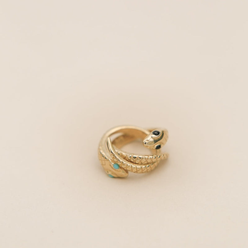Adjustable Victorian Style Snake Ring | Amano Studios