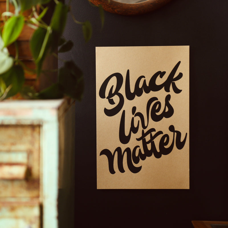 Black Lives Matter 100% Donation Screen Print
