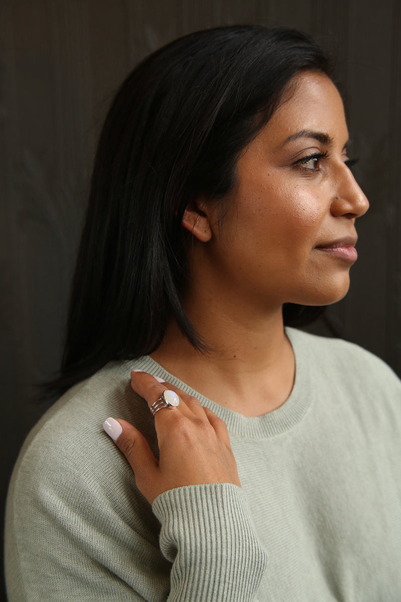 Moonstone Ring | Sz 7