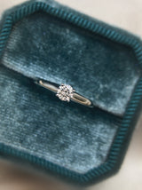 Vintage 14k Natural Diamond Ring | Sz 7.25