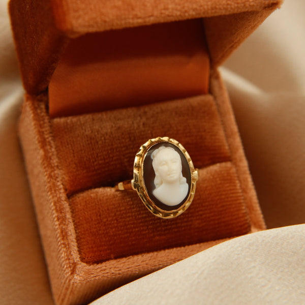 1840's 14k Cameo Ring | Sz 5