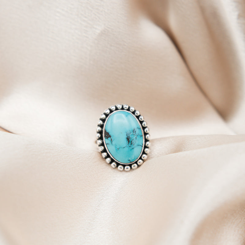 Kingman Turquoise Ring | Sz 8