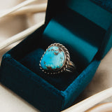 Kingman Turquoise Ring | Sz 6