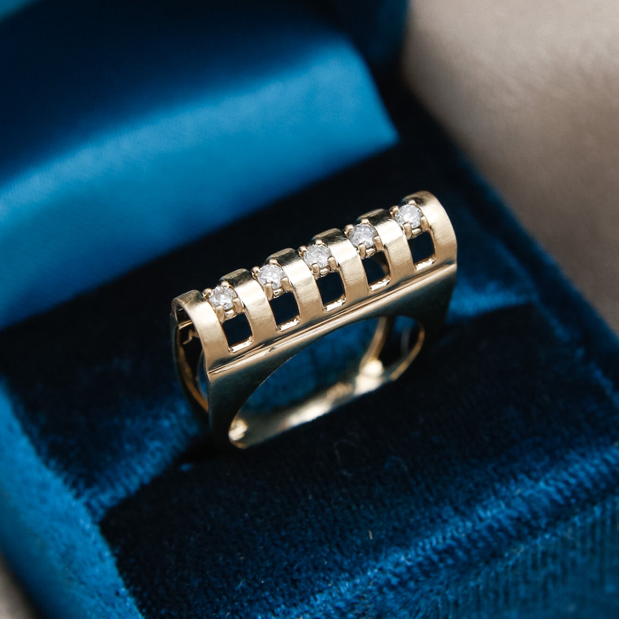 Evora | CIVAL ORIGINAL | 14k & Diamond Ring