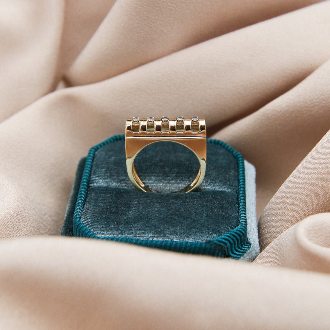 Evora | CIVAL ORIGINAL | 14k & Diamond Ring