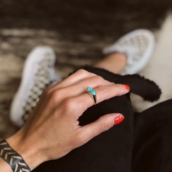 Sale - Koda Ring Turquoise