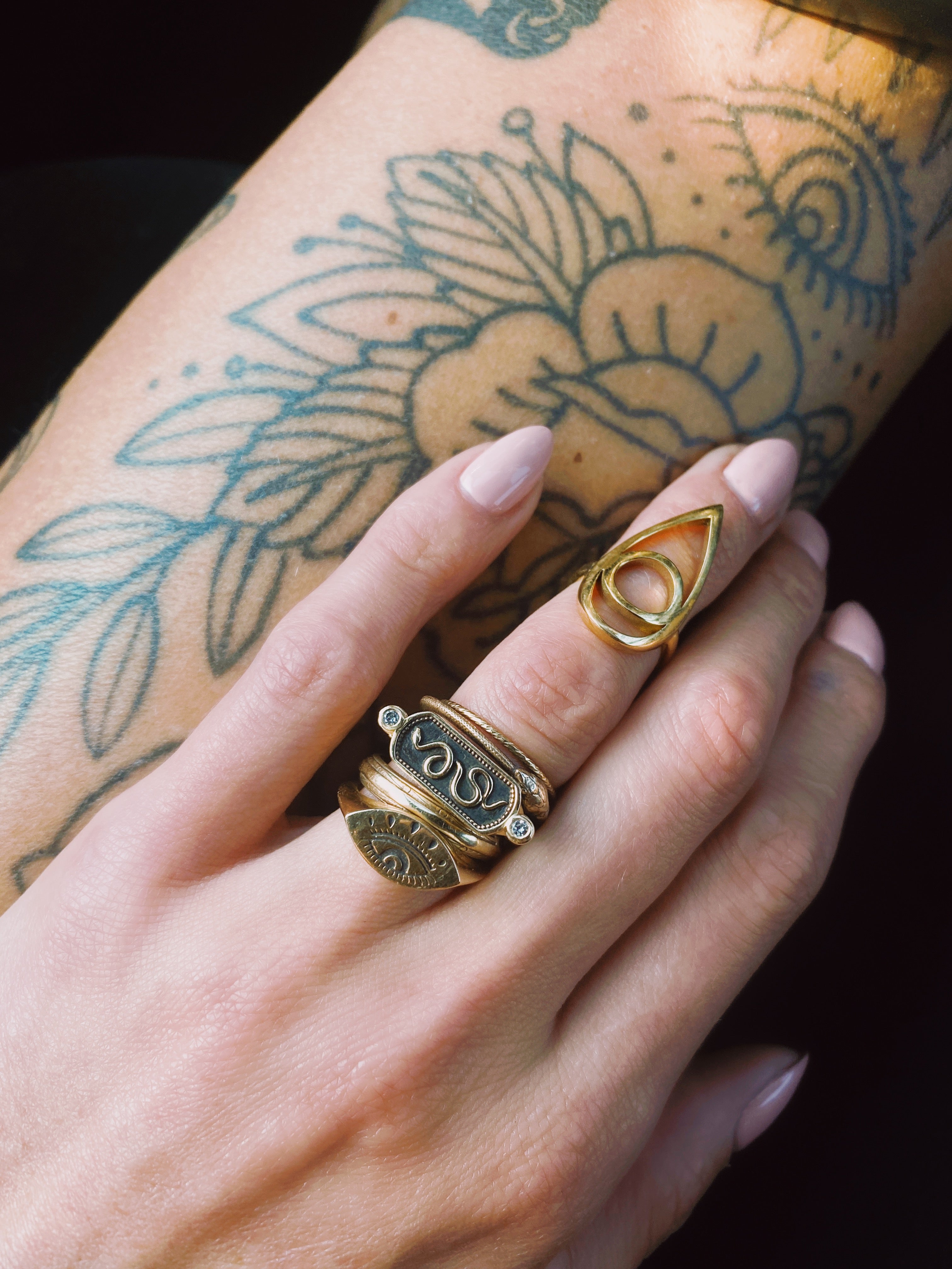 Ceylon | Snake Ring