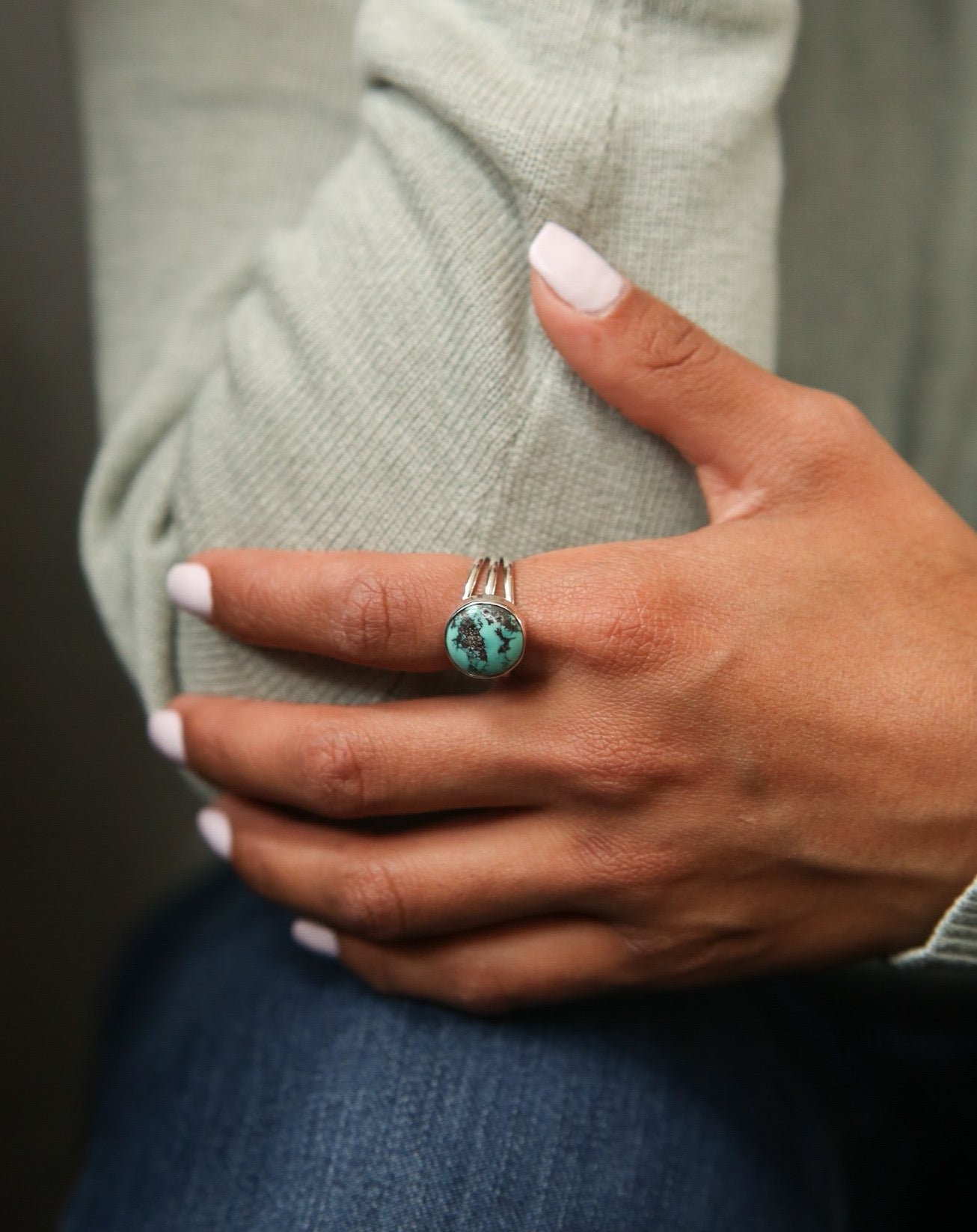 Kingman Turquoise Ring | Sz 6