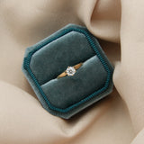 1860's 10K Moissanite Ring | Sz 6.25