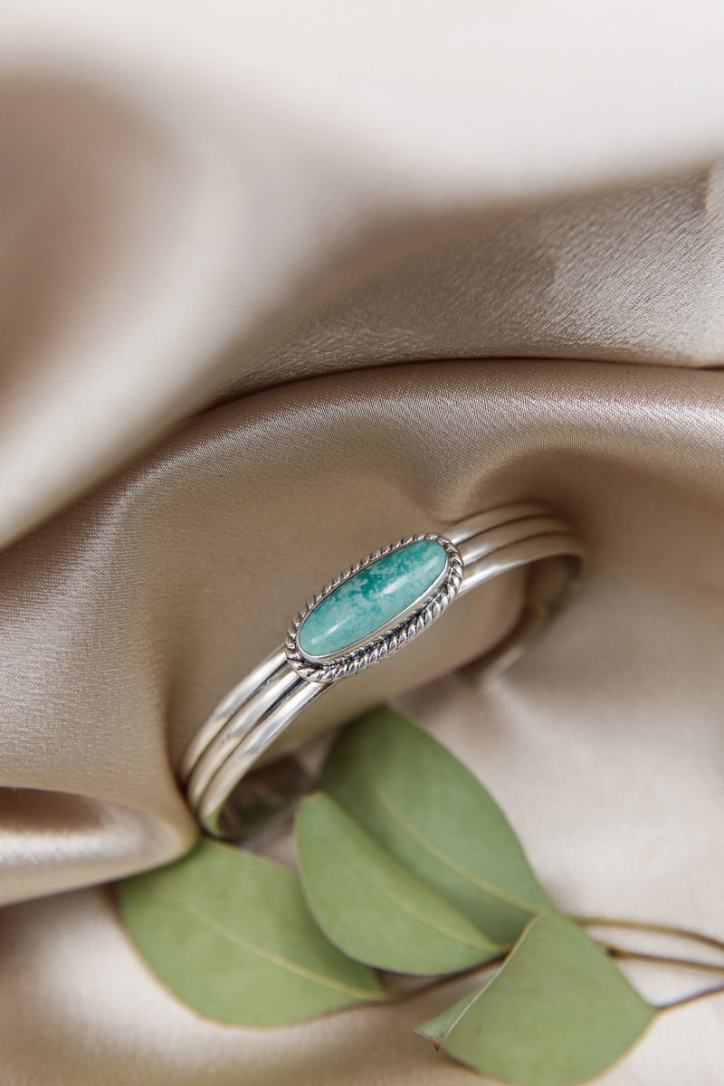 Oval Royston Turquoise Cuff