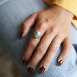 Royston Turquoise Ring | Triple Band