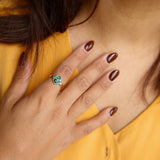 Royston Turquoise Ring | Medium Oval Stone