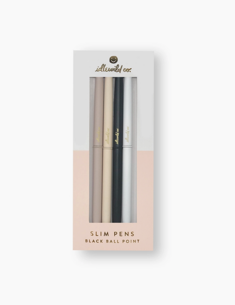 Neutral Matte Slim Pen Set