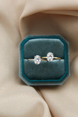 10K Yellow Gold Moissanite Solitaire