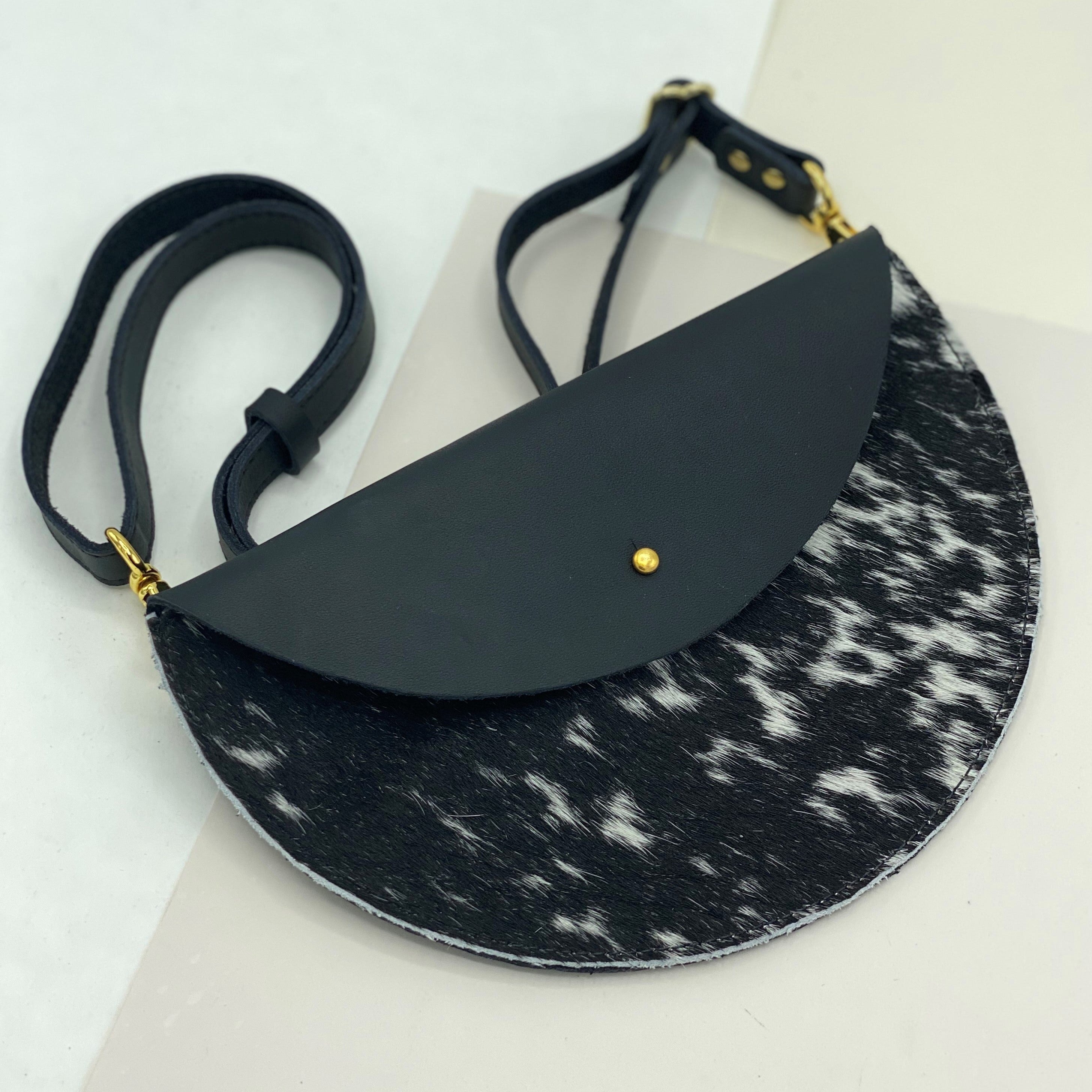 The Moon Cow Hide Hip Bag | Jackalope Milk