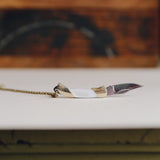 tarnish resistant Mini knife necklace