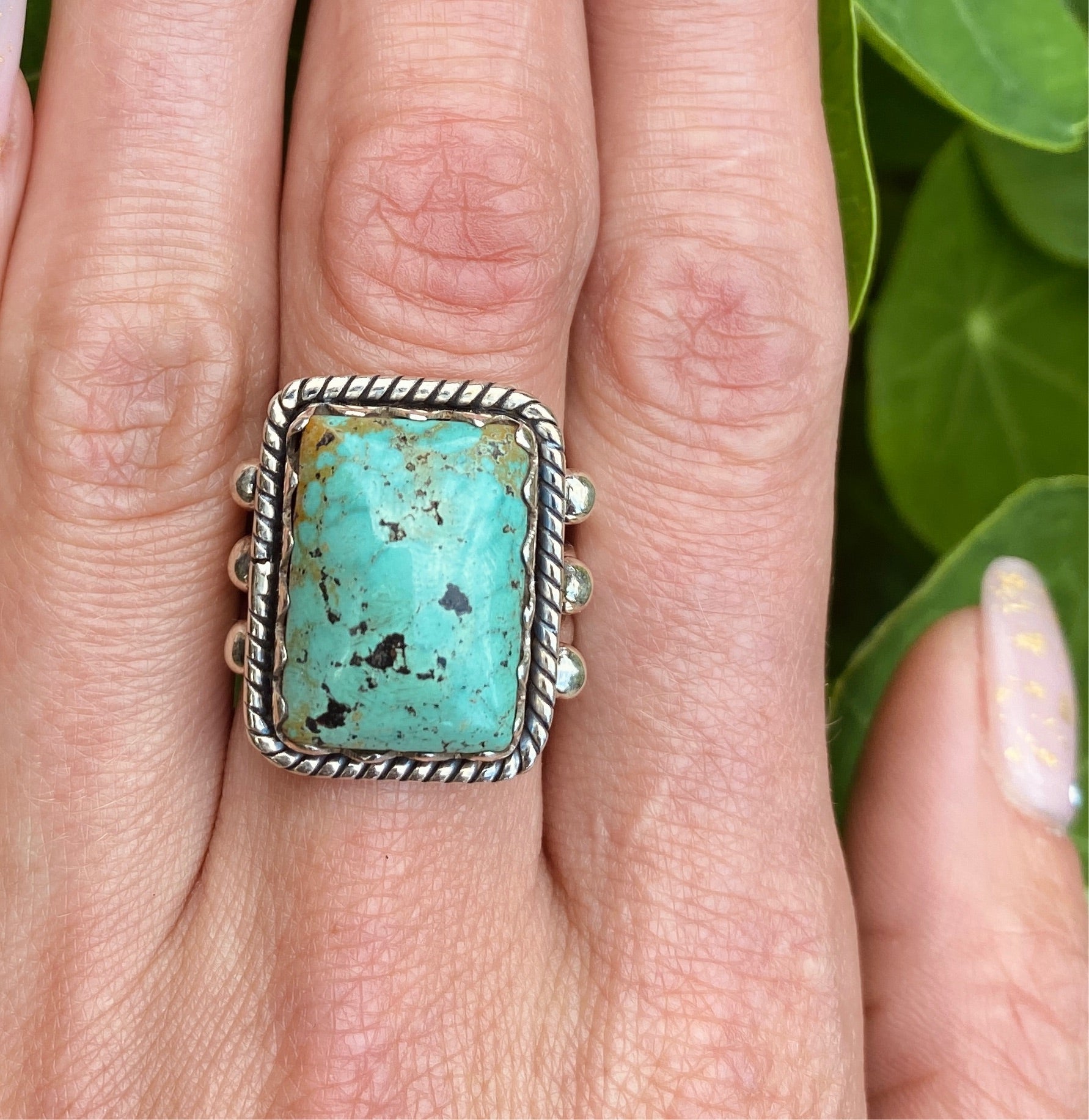 Royston Turquoise Ring | Sz 9