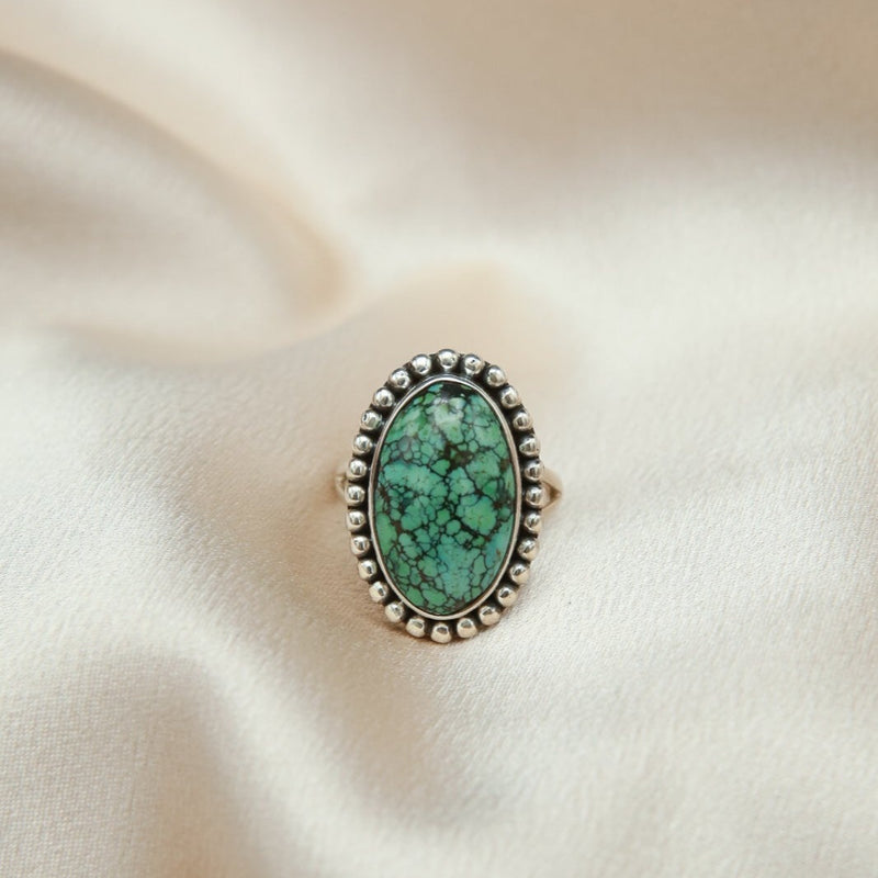 Royston Turquoise Oval Ring Collection