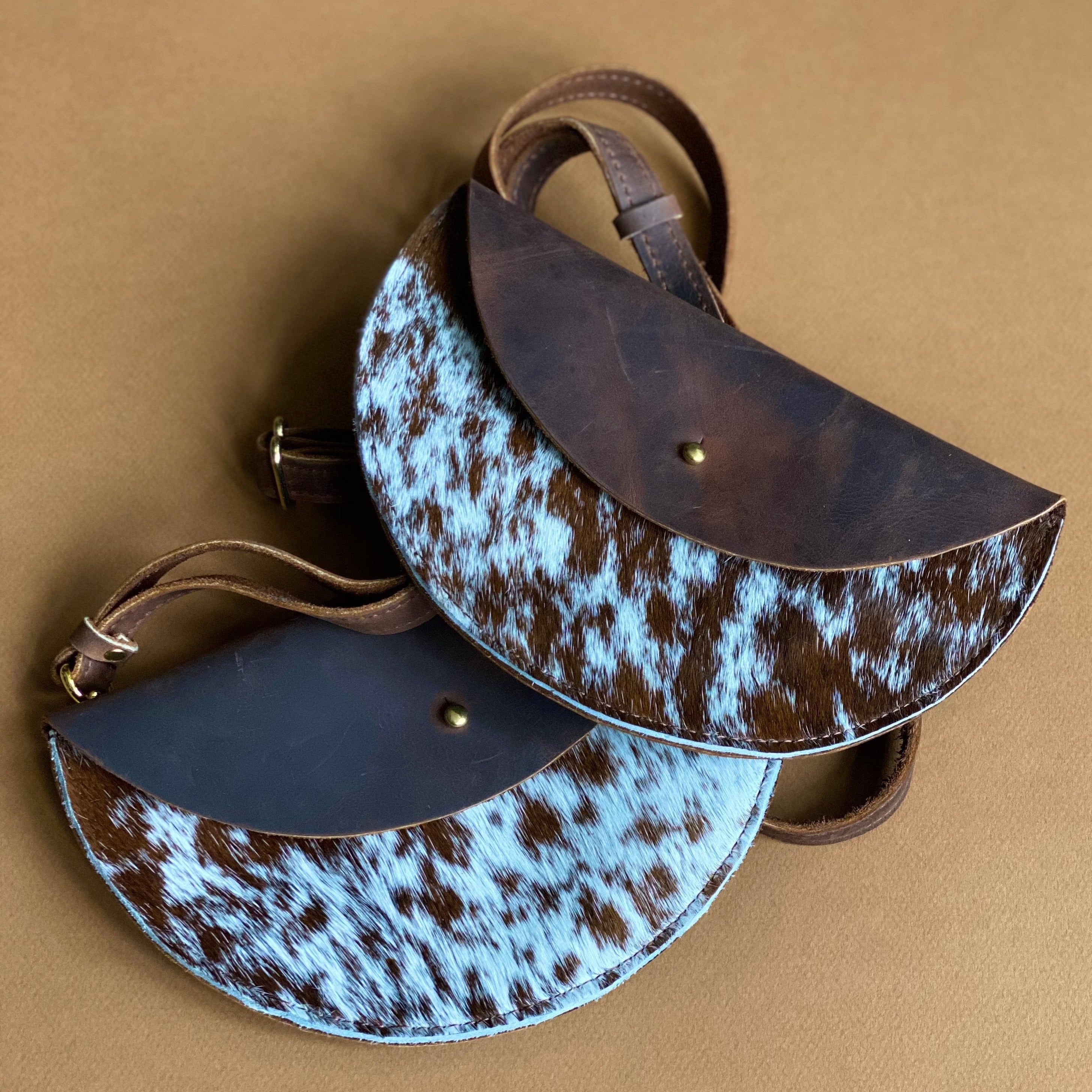 The Moon Cow Hide Hip Bag | Jackalope Milk